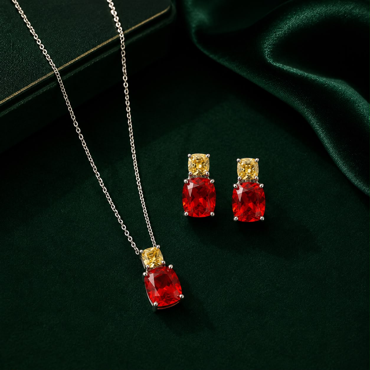 Conjunto Éclat Rubis