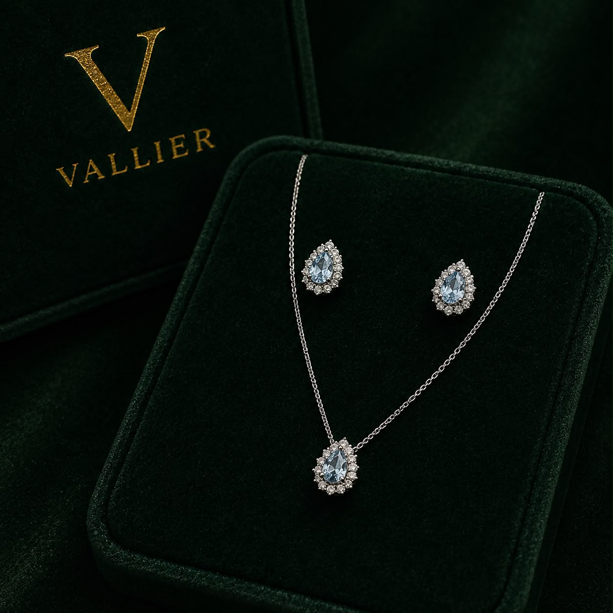 Conjunto Vallier Aquamarine